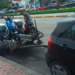 Servicio de grúa para motos.