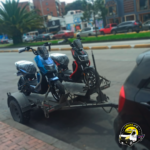 Servicio de grúa para motos.